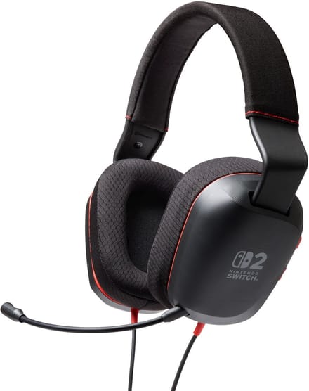 PowerA Bedrade Stereo Headset/Koptelefoon - Nintendo Switch 2 - Zwart