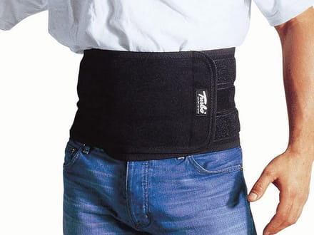 Thermo Rugsteunriem Zwart - Voor Ondersteuning en Comfort