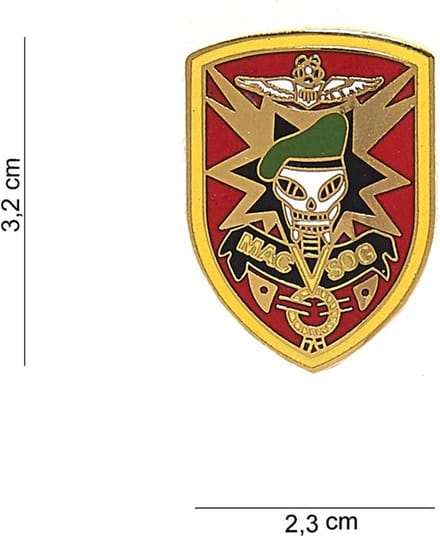 Embleem metaal Military advisory vietnam pin