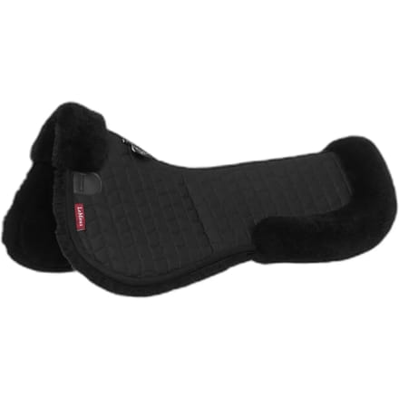 LeMieux Half Pad Merino Zwart/Zwart - Pony