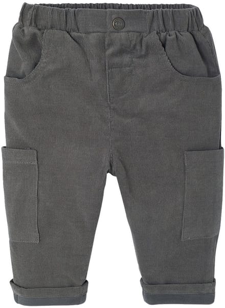 Vertbaudet Babybroek met battle fit in fluweel/velours met voering