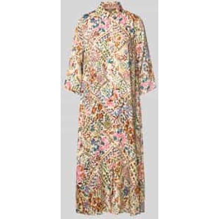 Overhemdjurk van viscose in all-over look