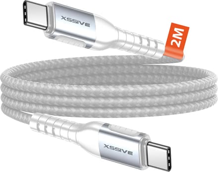 Xssive Sterke USB-C naar USB-C Kabel - 2 Meter
