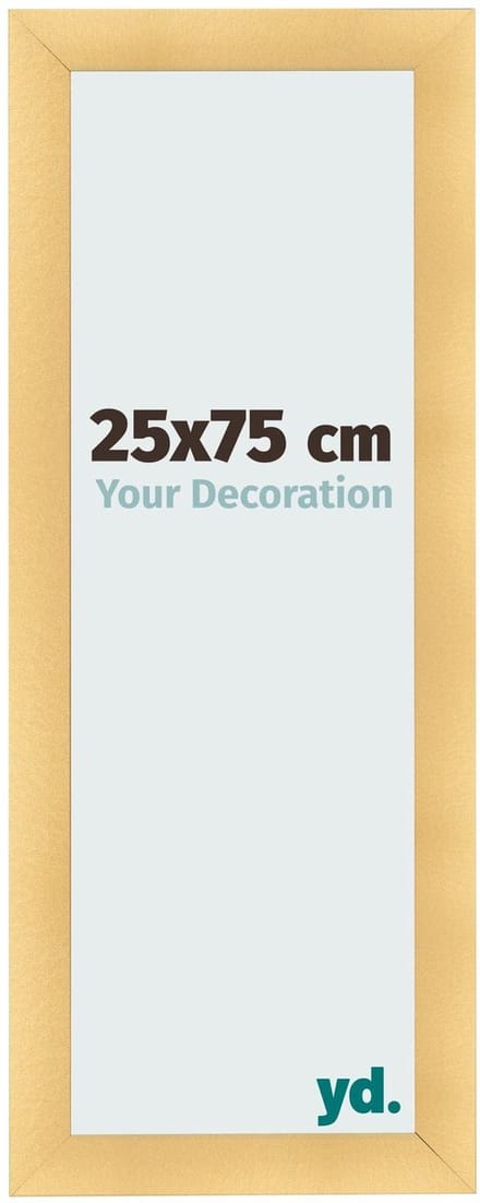 Your Decoration - Fotolijst 25x75 cm - MDF - Goud Mat - Pisa