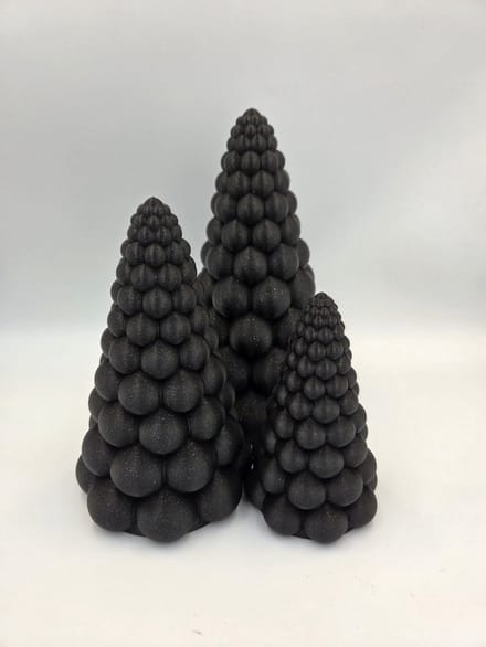 Kerstboom set van 3
