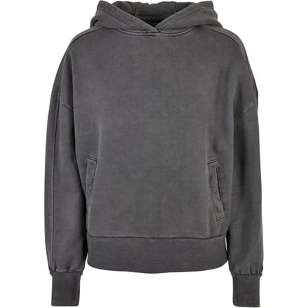 Dames sweatshirt met capuchon Urban Classics Heavy Terry Garment Dye