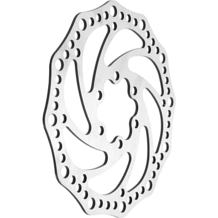 140mm 34mm RVS Remschijf voor Elektrische Scooter Modificatie Accessoires white