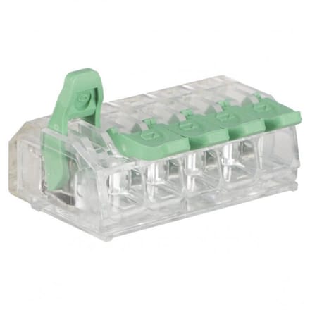 Conex lasklem 5-polig 0,2x4mm² 10st