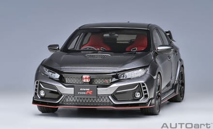 AUTOart 1/18 Honda Civic Type R (FK8) - 2021, Polished Metal Metallic