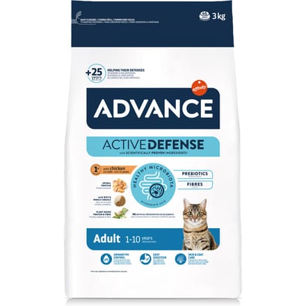Advance - Adult - Chicken/Rice - Kattenvoer - 3 kg