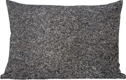 Buitenkussens - Tuin - Graniet - Industrieel - Design - Grijs - 50x30 cm