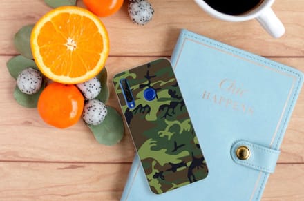 Honor 20 Lite TPU bumper Army Dark