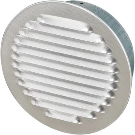 Sencys Schoepenrooster Rond Hoog Model 125mm