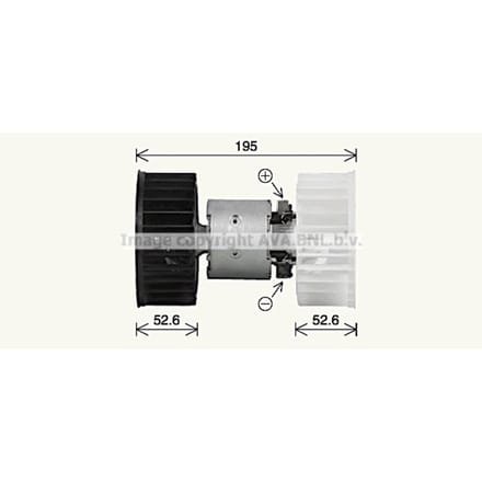 Interieurventilator AVA COOLING BW8610