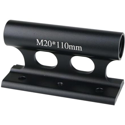 Supports de Fourche de Vélo à Libération Rapide Porteurs d'Axe Traversant Bloc de Fourche Avant Porteurs de Porte-Bagages de Toit de Voiture pour 20x110mm noir
