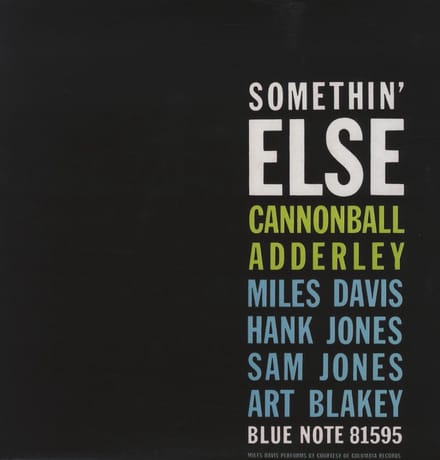 Cannonball Adderley - Somethin' Else (LP)