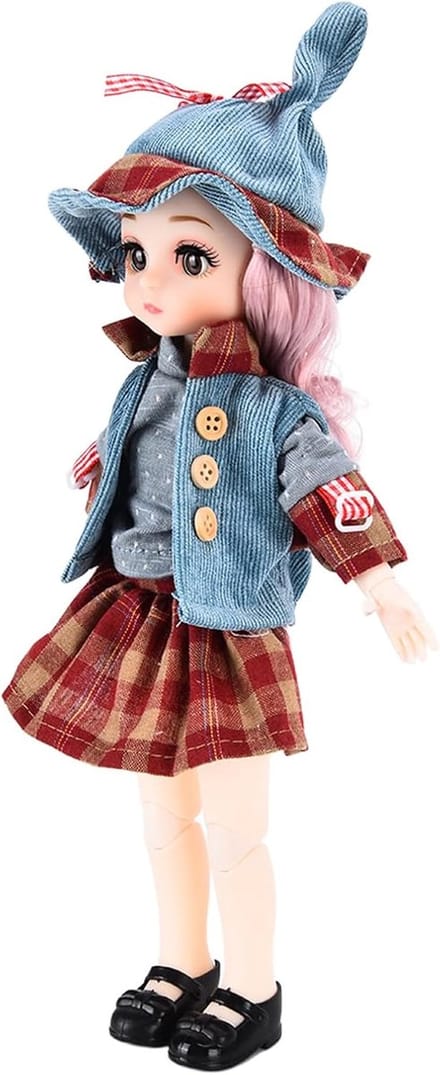 Schattige Poppen - Poppen Speelgoed - Kinder Cadeau - Flexibele Gewrichten - 181 mm