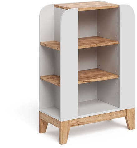 Vitalispa Malia Kinderkast – 60 x 88 cm met 9 compartimenten Wit/Kunstnijverheid