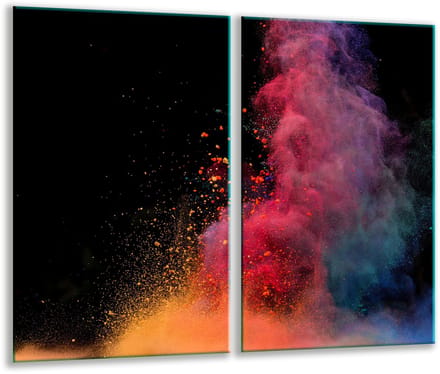 TMK ArtDeko – Snijplank – Glas – Zwart – 30x52cm