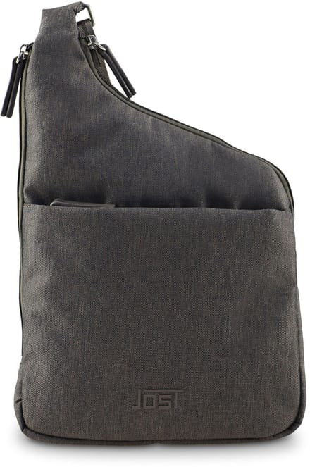 JOST schoudertas Bergen Crossbody Bag Taupe