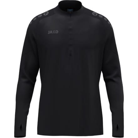 Jako Light Flow Ziptop Kinderen - Zwart | Maat: 140