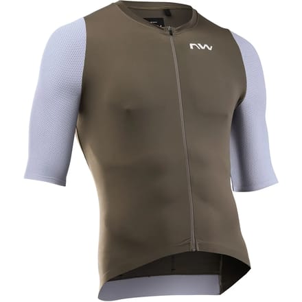 Northwave Extreme Evo Korte Mouw Wielertrui Bruin,Grijs M Man