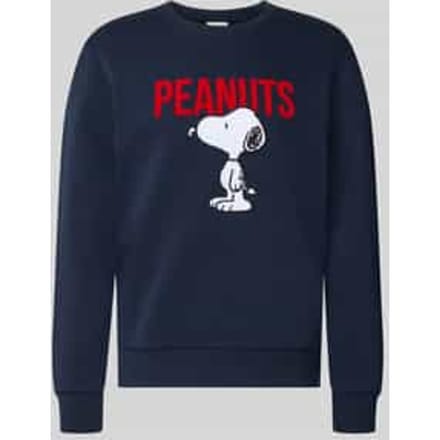 Tom Tailor - Sweatshirt met Snoopy-print - Maat L - sky captain blue