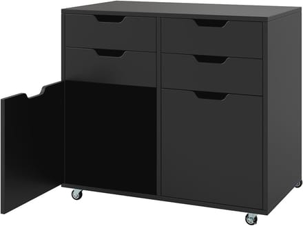 Rolcontainer met 7 laden - archiefkast met wieltjes voor kantoor en thuis