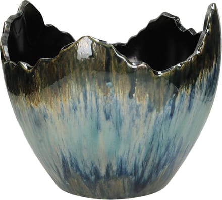 Wants&Needs Bloempot Blauw 30.5 X 30.5 X 29