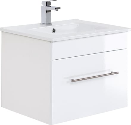Wastafelkast Ivar Wit - Breedte 61.5 cm - Hoogte 49.7 cm - Diepte 46.5 cm