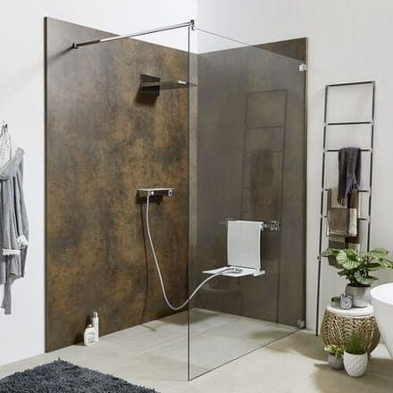 Sprinz Inloop Walk-In Shower, width up to 100 cm IE31.0-CH