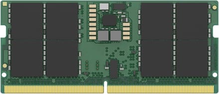 Kingston ValueRAM Clocked (CSODIMM) DDR5-6400 - 16GB - CL52 - Single Channel (1 pcs) - Groen