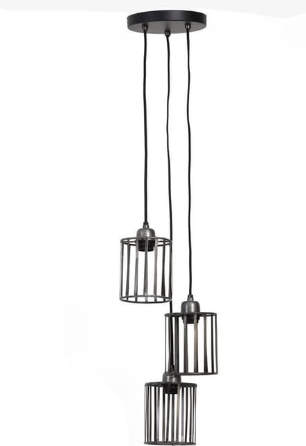 Light & Living Hanglamp DYNTHE - antiek zink