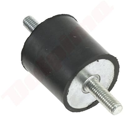 Trillingsdemper passend op UNI MM 30x30mm M6x18/M6x18/60