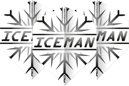 Red Dragon Gerwyn Price Grey Snowflake - Dart Flights