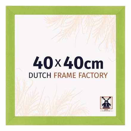 Fotolijst 40x40 cm - MDF - Groen - Praag