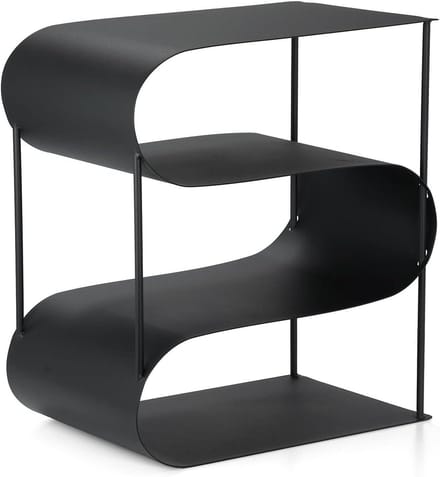 Moritz Metal Firewood Rack, Double S Shape, Firewood Rack, Stacking Aid, Wood Holder, Firewood Stand