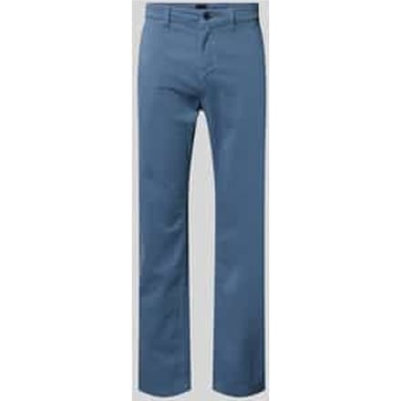 Regular fit chino van katoenmix