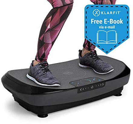 4D Vibration Plate - Professionele Vibration Trainer met 300 Watt Vermogen en Comfortabele Trainingssurface van 71,5x43,5 cm