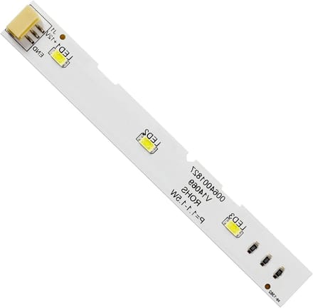 LED Strip - Koelkastlampje Vriezer - Verlichting Binnen - Directe Vervanging - 1x1x1 cm - Wit
