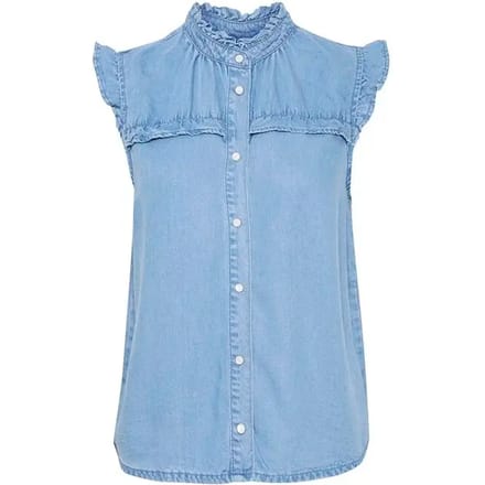 Jeansblouse voor dames Pulz Jeans Beverly