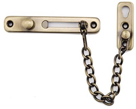 Heavy Duty Roestvrij Stalen Ketting Deurslot voor Extra Beveiliging