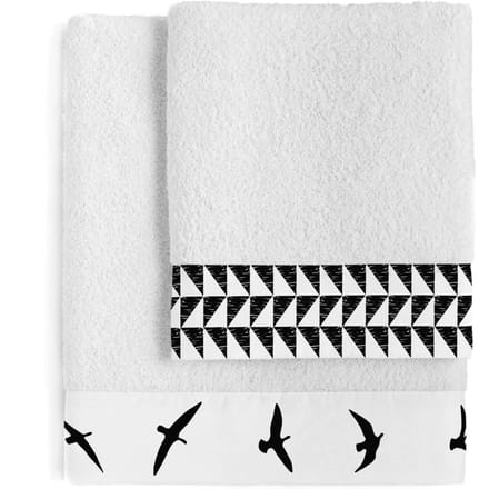 Set van 2 handdoeken Trip | Blanc