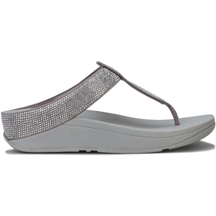 Fit Flop Dames/Dames Isabelle teensandalen (Zilver)