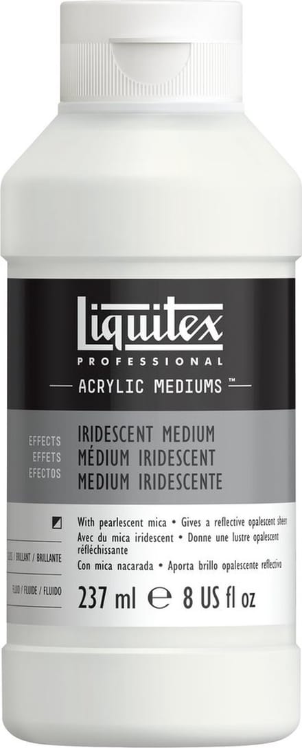 Liquitex 107008 Professional Iridescent Medium 237 ml – Acryl Additief voor Schitterende Kleuren & Glansfinish