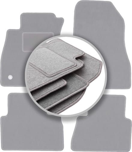 Grijze automatten voor: Nissan Juke F15 crossover (2010-2017)