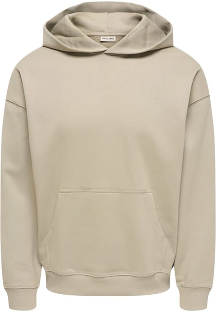 ONLY&SONS - ONSLUCAS OVZ LS HOODIE SWEAT - Heren - Sweaters