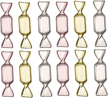 Sieradenopbergdoos in Snoepvorm - Plastic Beads Organizer, Pillendoos, Set van 30 voor Creatieve Opslag