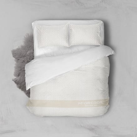 Dekbedovertrek McGregor - Katoen - Roosevelt - Off White