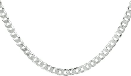 Juwelier Emo - Gourmet Ketting Zilver 925 - Gerhodineerd - Breedte 4.8 mm - Lengte 50CM